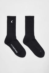 Anatomic Socks Signature Embroidered Black
