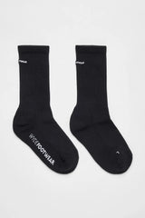 Anatomic Socks Back Embroidered Black