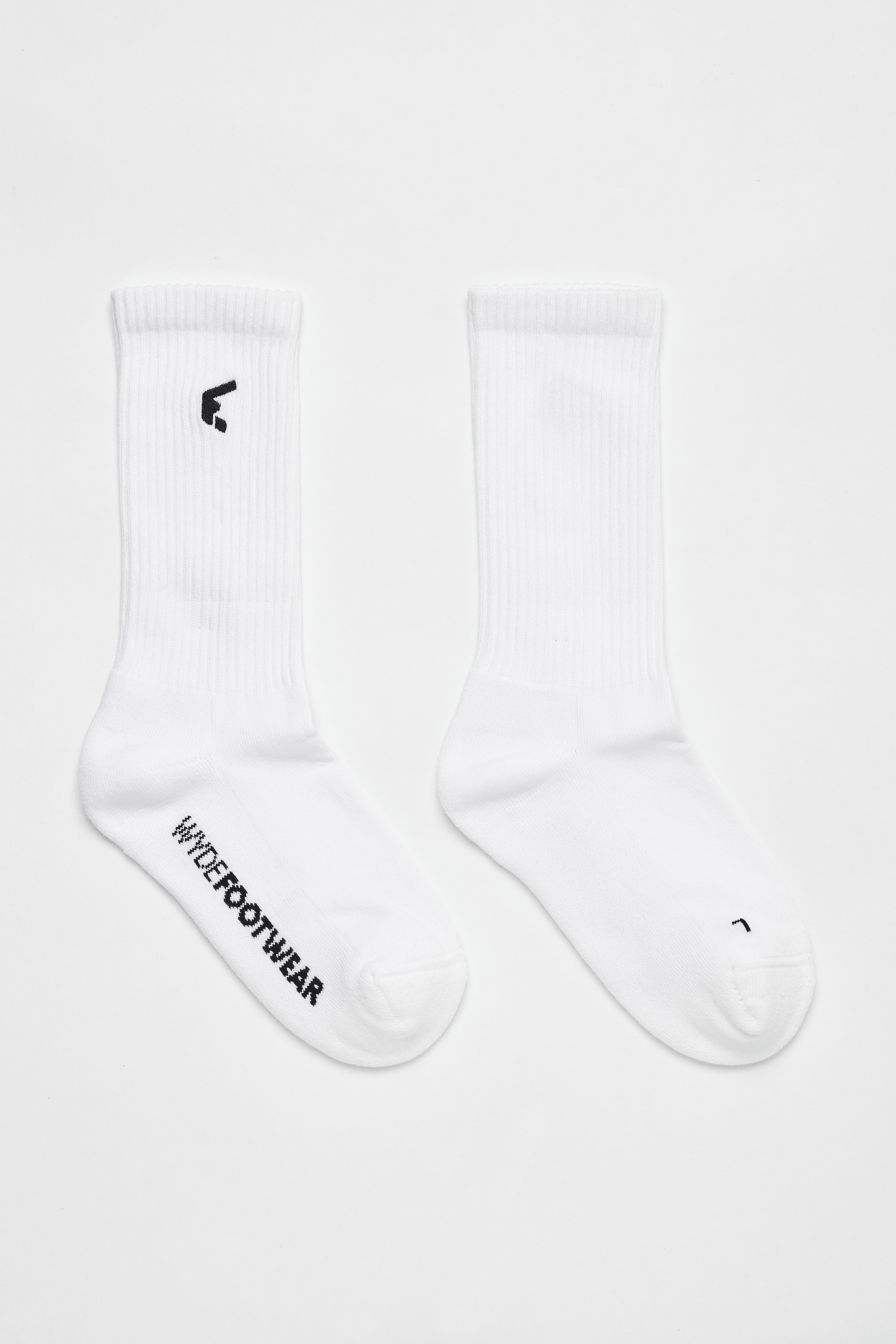 Anatomic Socks Signature Embroidered White