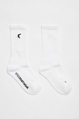Anatomic Socks Signature Embroidered White