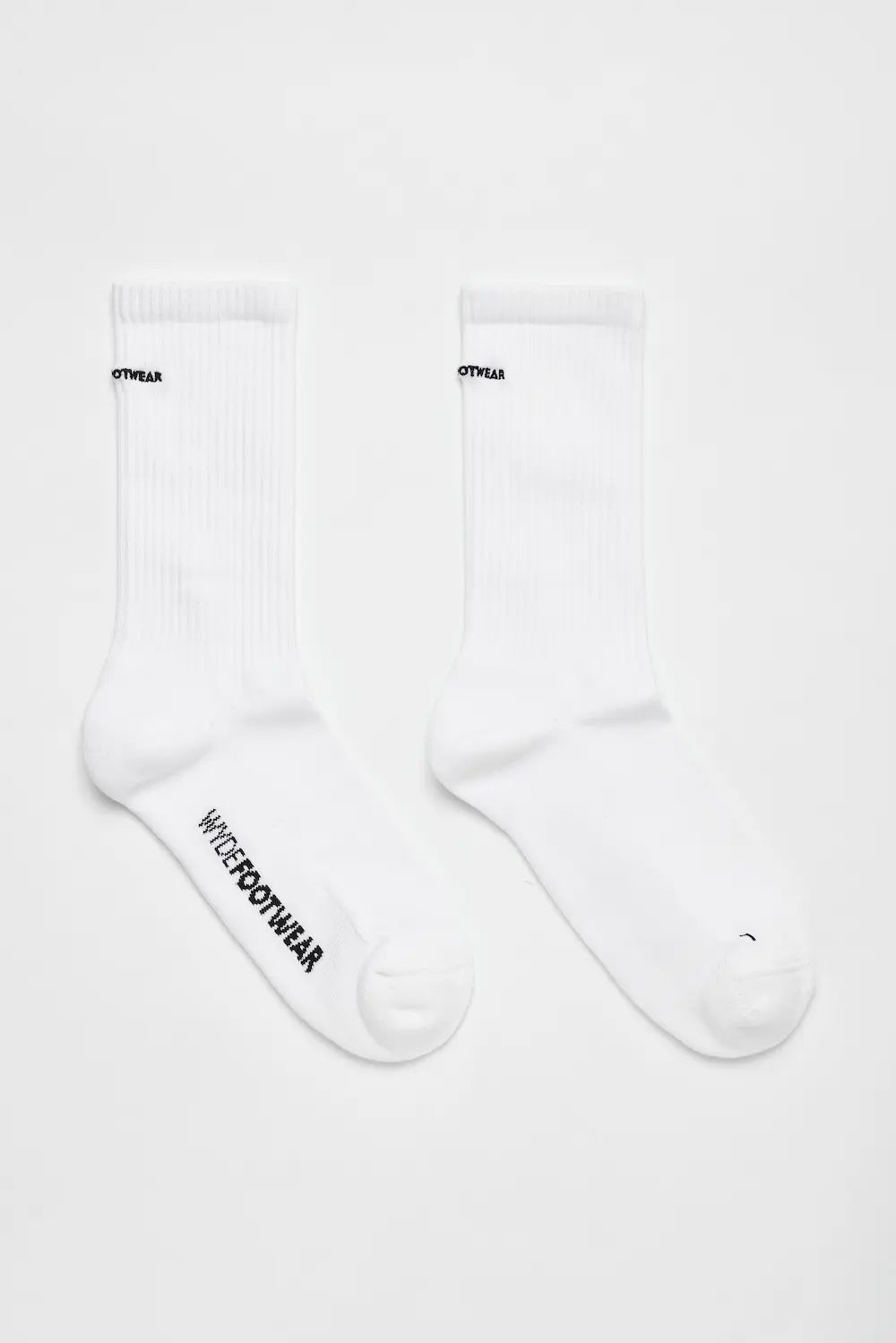 Anatomic Socks Back Embroidered White
